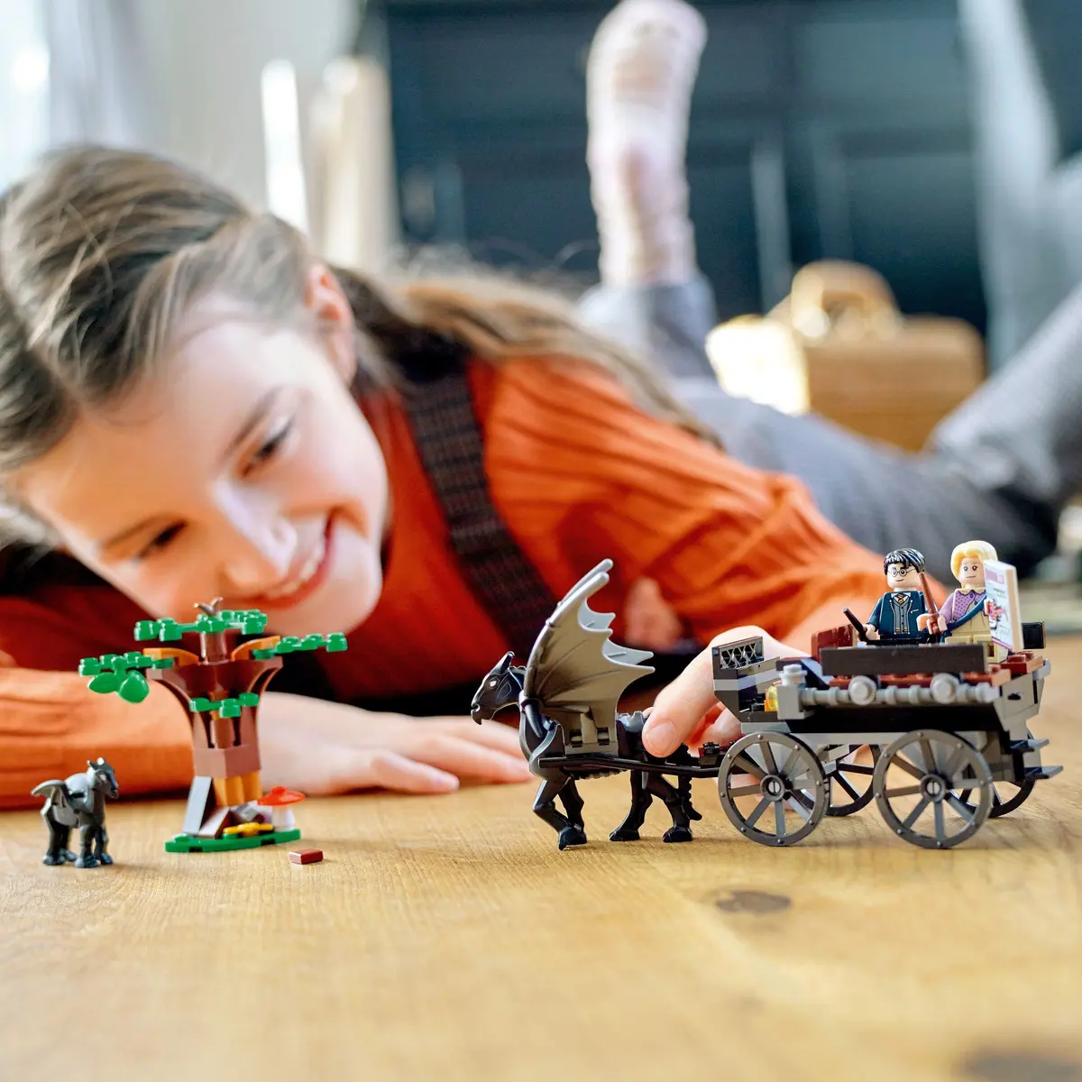 LEGO Harry Potter 76400 Hogwarts Carriage and Thestrals set, image 8