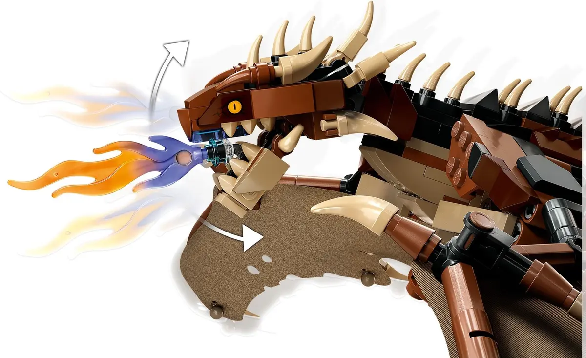 LEGO Harry Potter 76406 Hungarian Horntail Dragon set, image 4