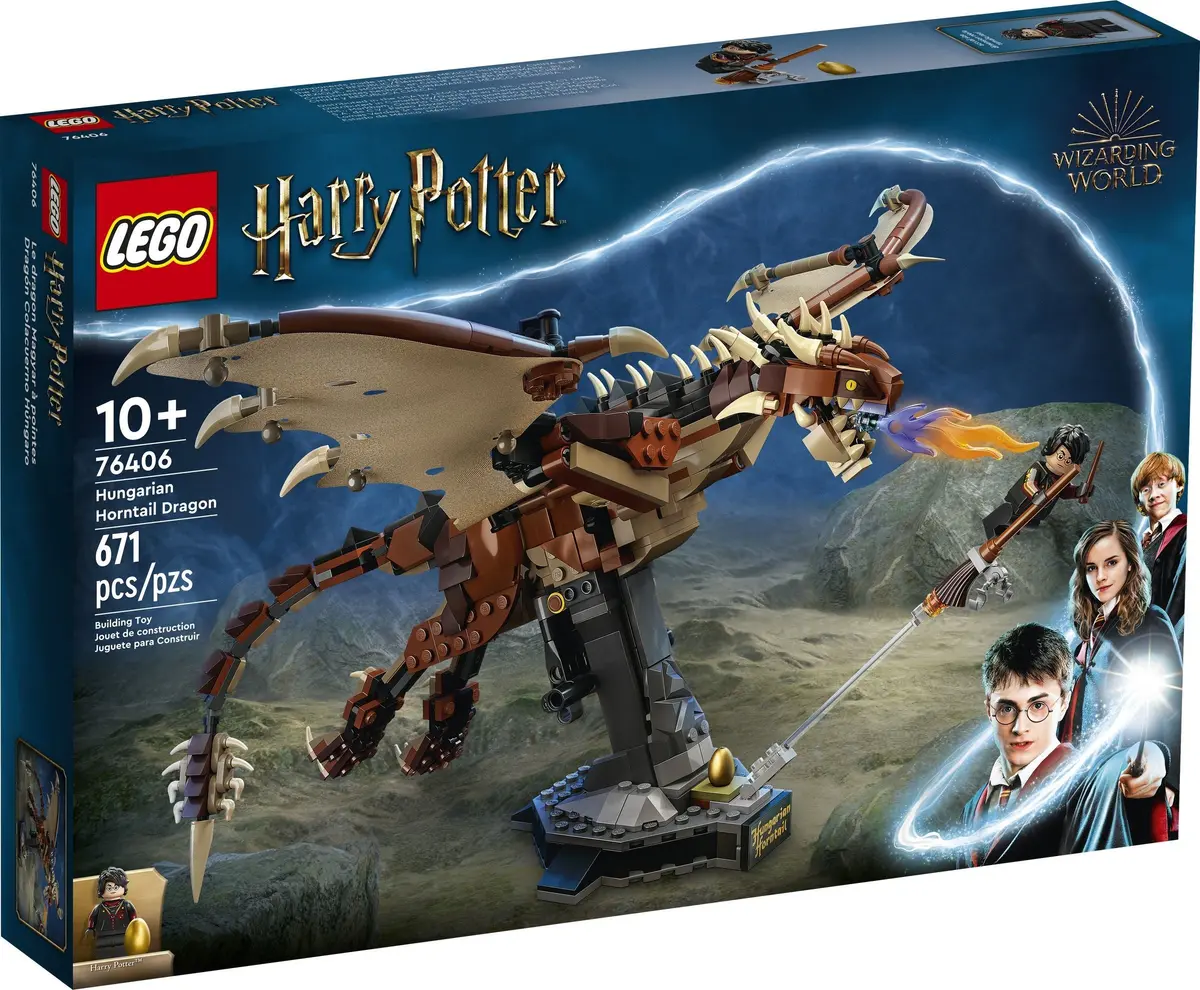 LEGO Harry Potter 76406 Hungarian Horntail Dragon set, image 2