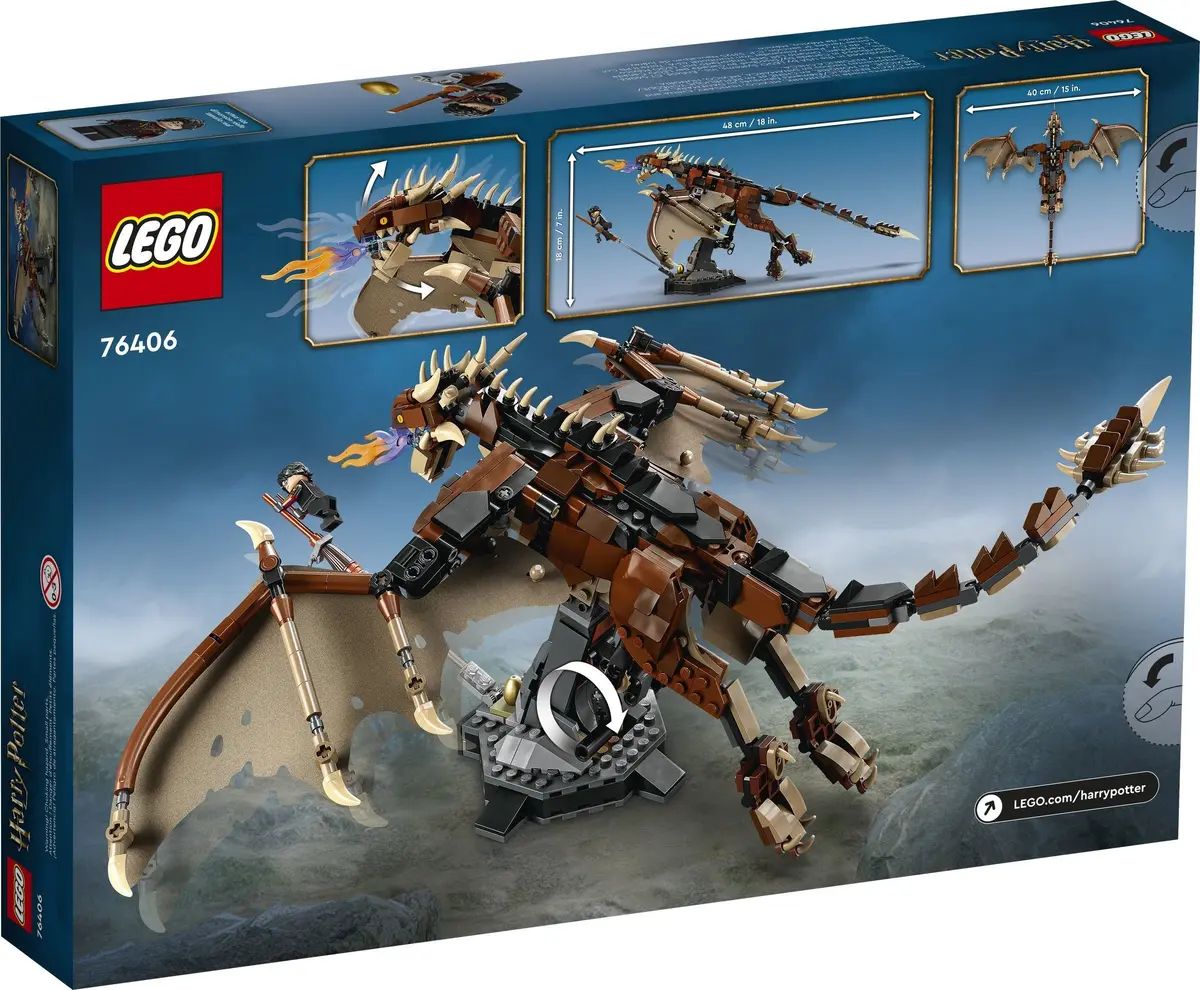 LEGO Harry Potter 76406 Hungarian Horntail Dragon set, image 7