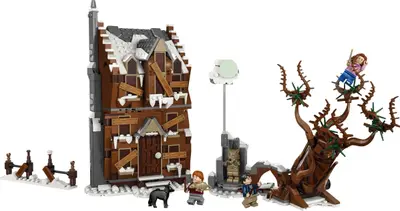 LEGO Harry Potter 76407 The Shrieking Shack & Whomping Willow set