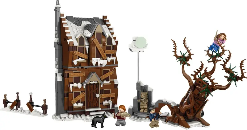 LEGO Harry Potter 76407 The Shrieking Shack & Whomping Willow set