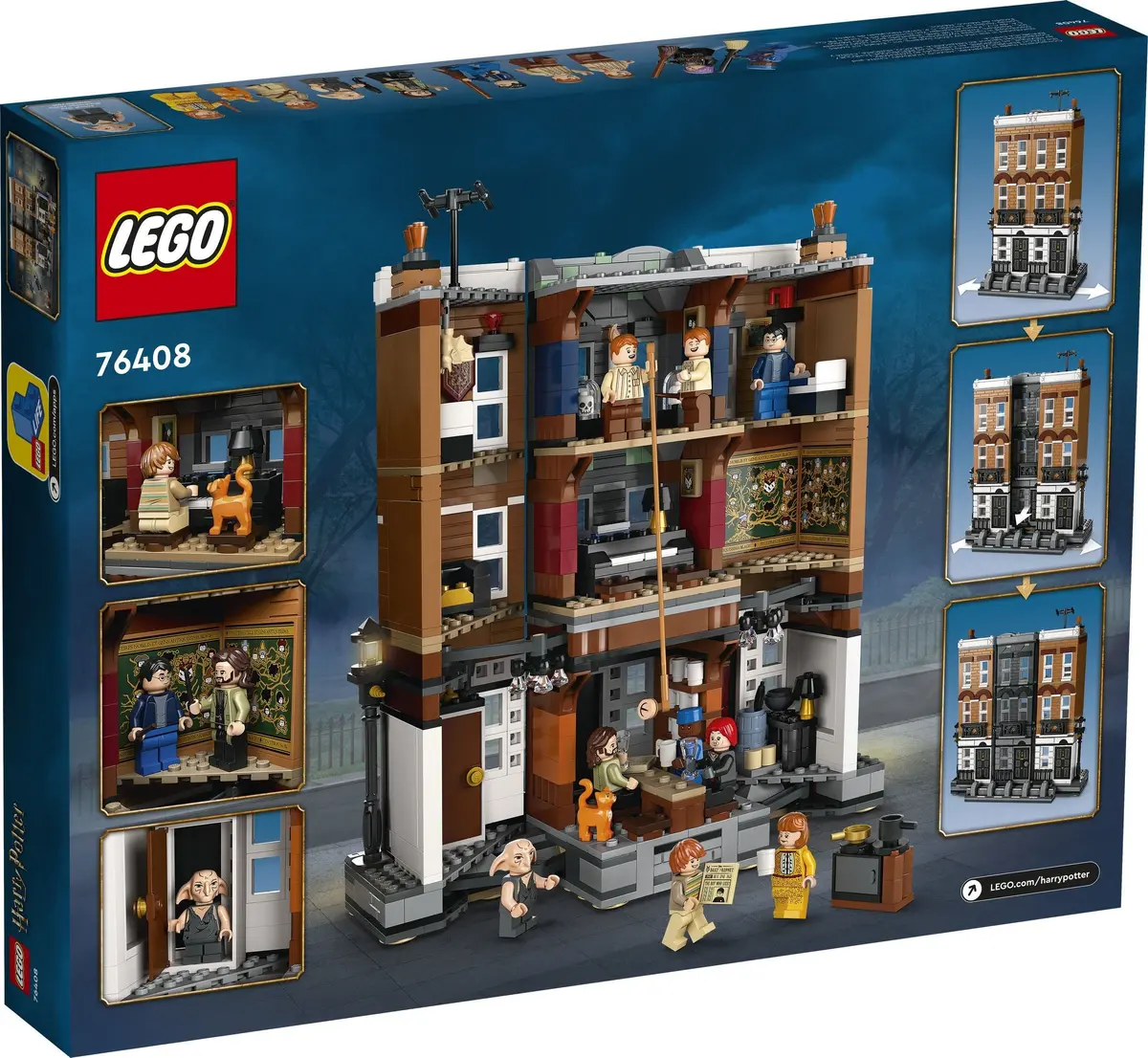 LEGO Harry Potter 76408 12 Grimmauld Place set, image 6