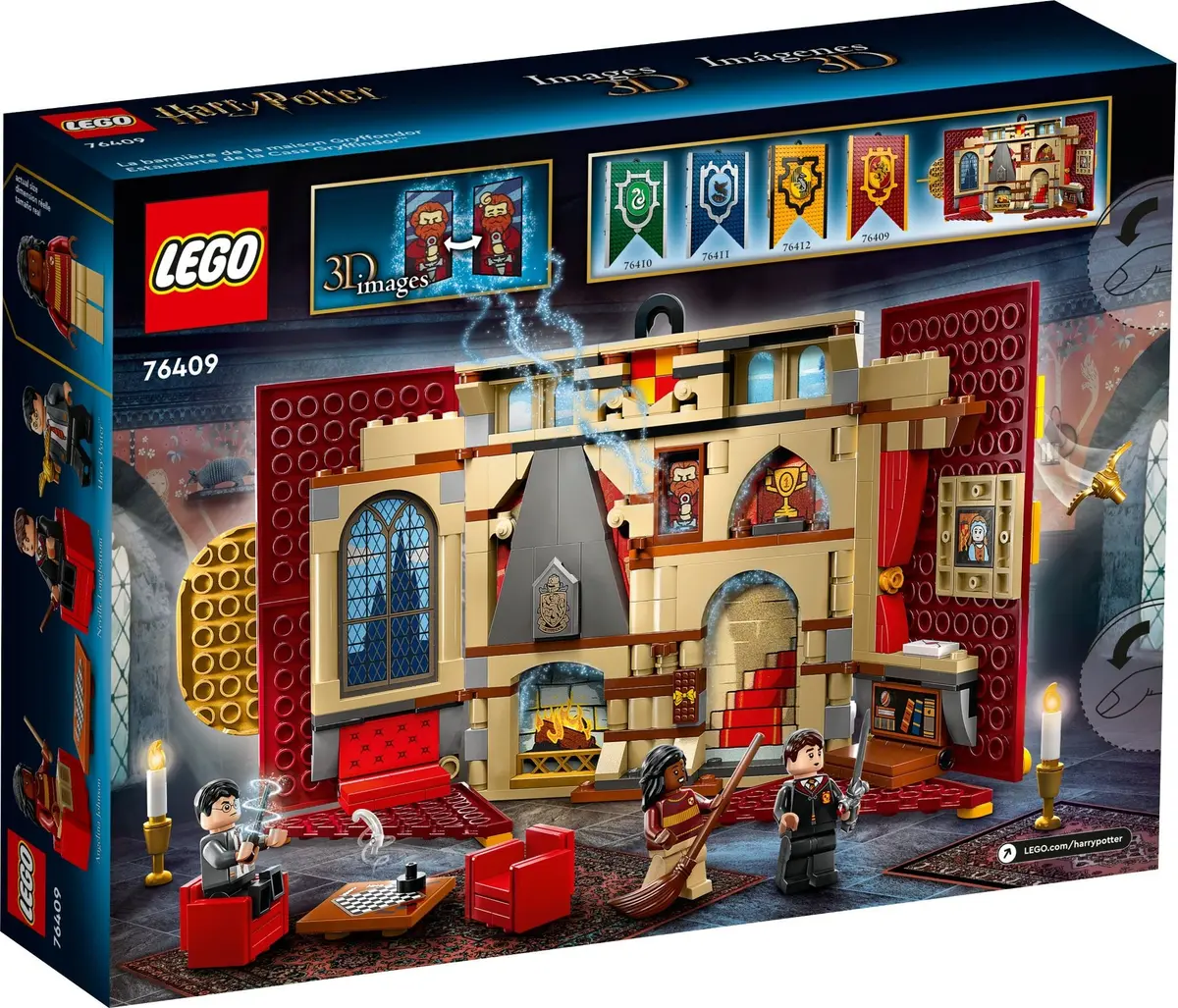 LEGO Harry Potter 76409 Gryffindor House Banner set, image 3