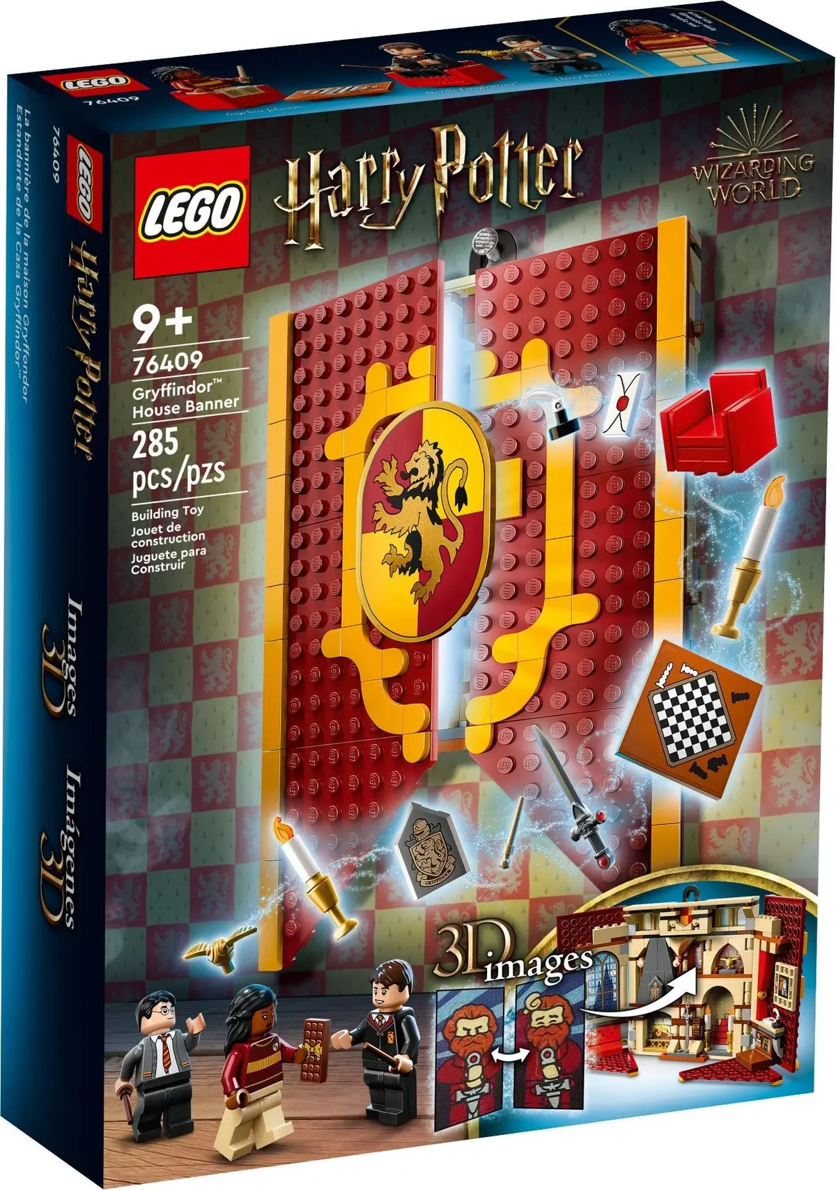 LEGO Harry Potter 76409 Gryffindor House Banner set, image 2