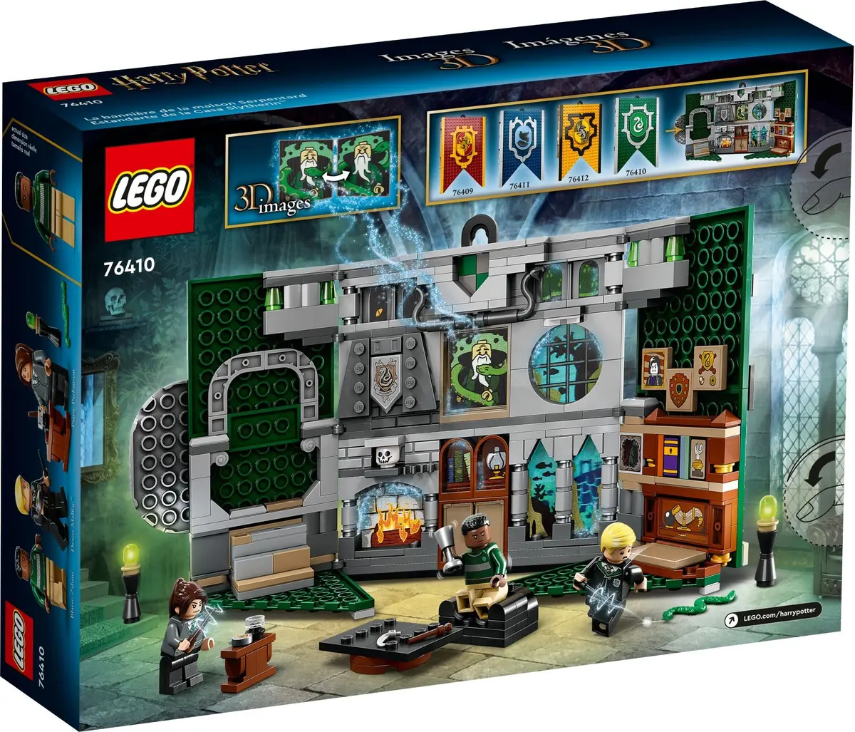 LEGO Harry Potter 76410 Slytherin House Banner set, image 3