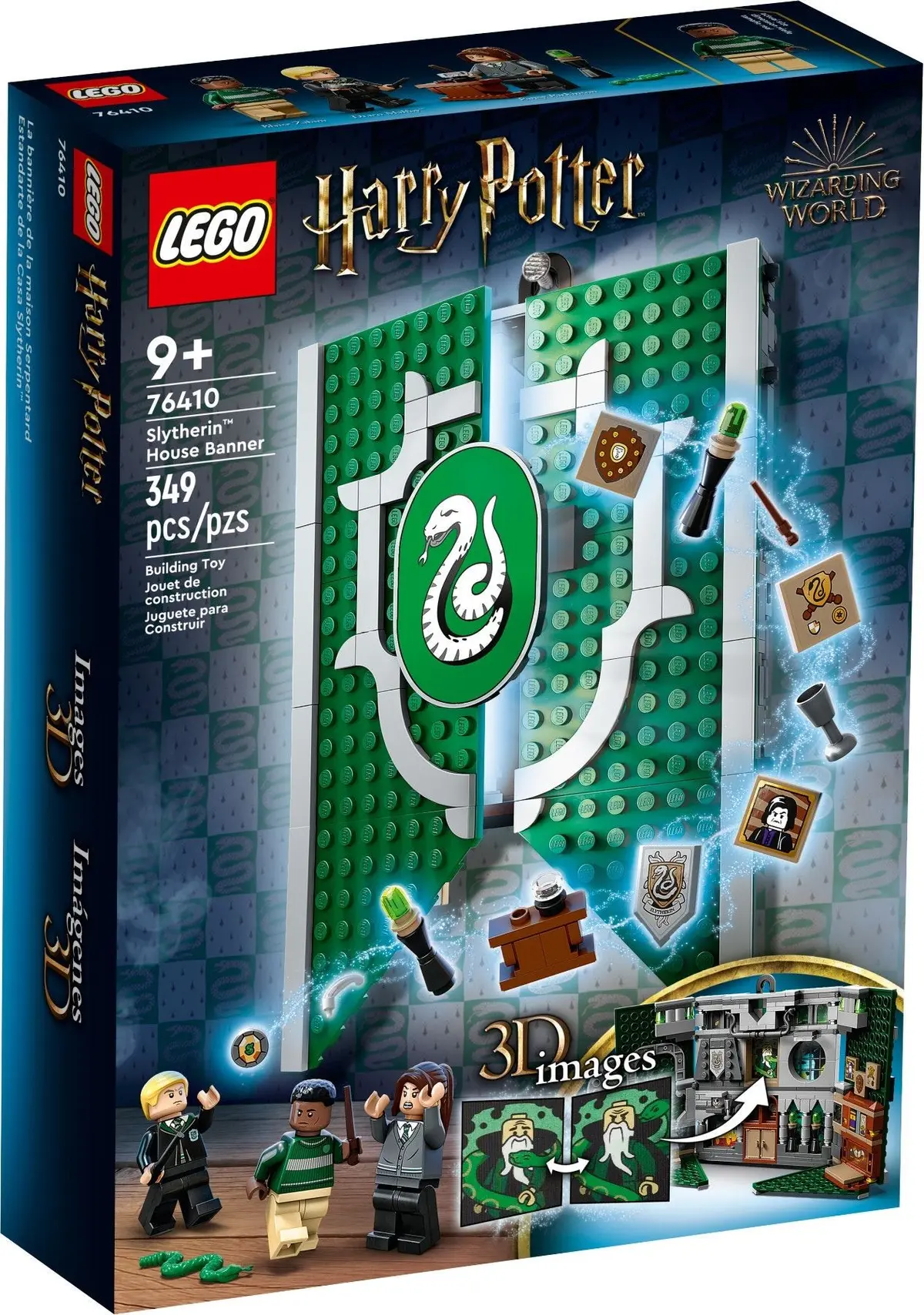 LEGO Harry Potter 76410 Slytherin House Banner set, image 2