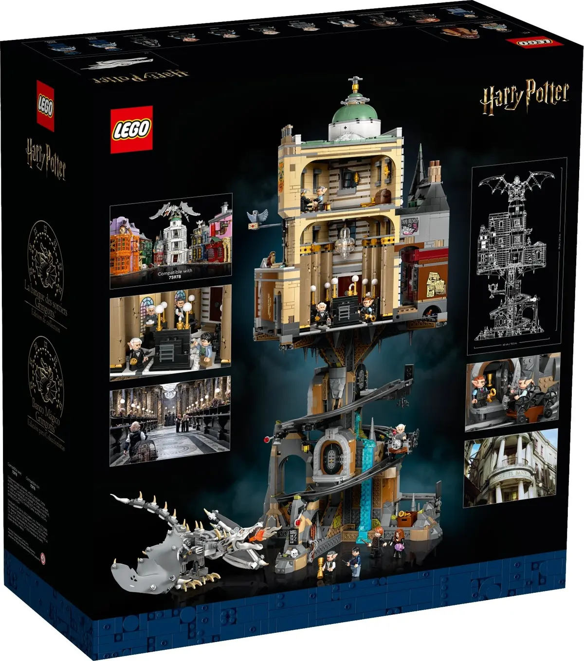 LEGO Harry Potter 76417 Gringotts Wizarding Bank - Collectors' Edition set, image 14