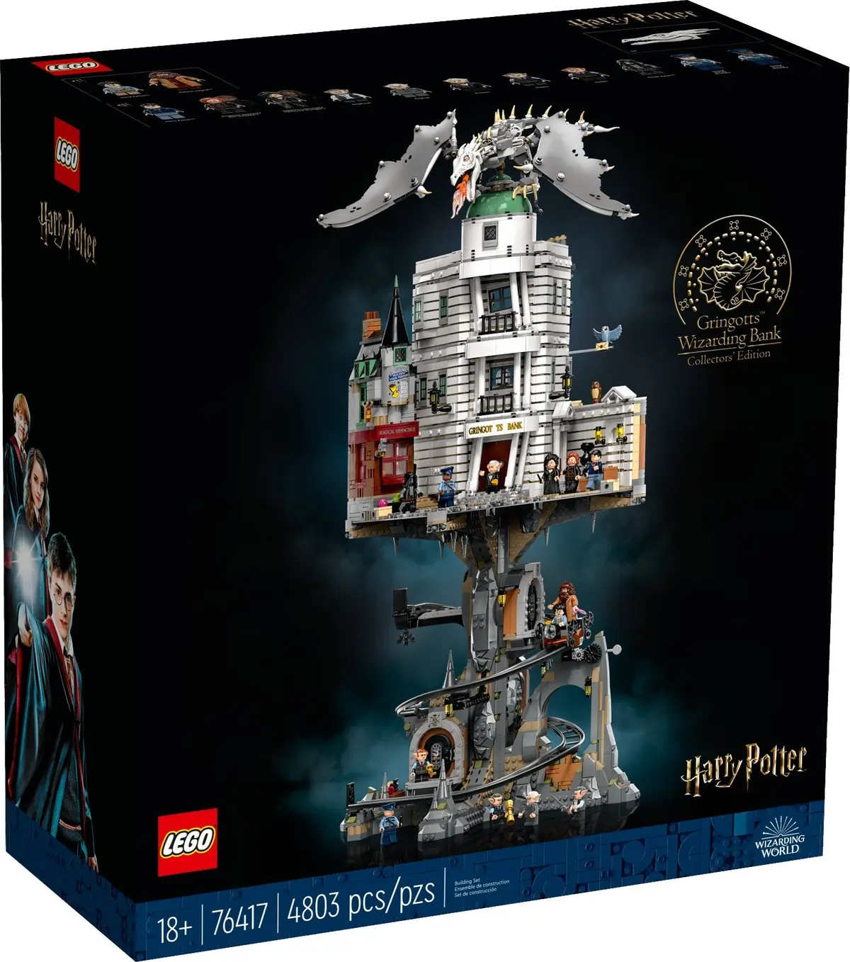 LEGO Harry Potter 76417 Gringotts Wizarding Bank - Collectors' Edition set, image 2