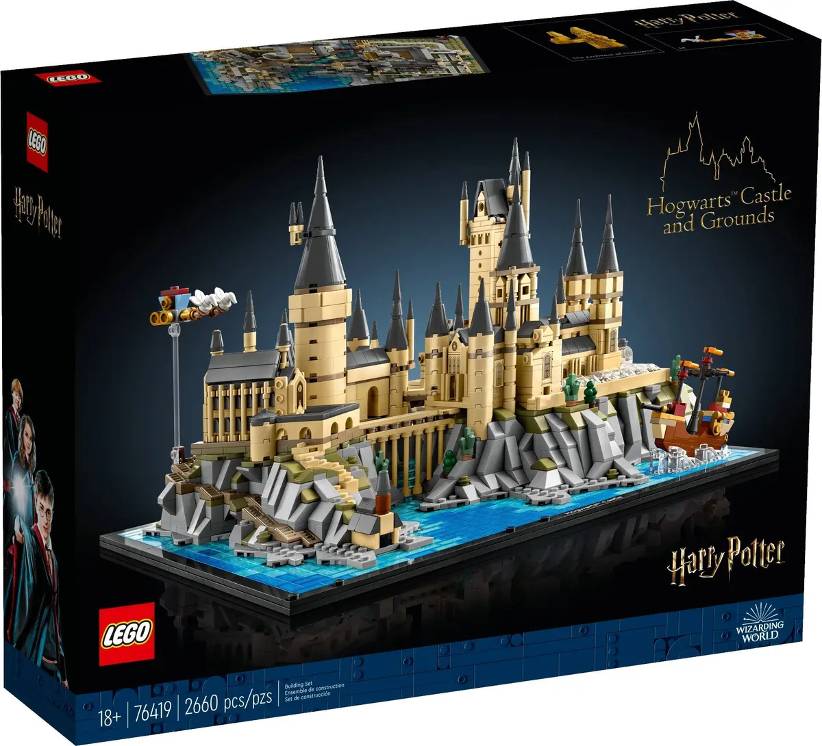 LEGO Harry Potter 76419 Hogwarts Castle and Grounds set, image 2