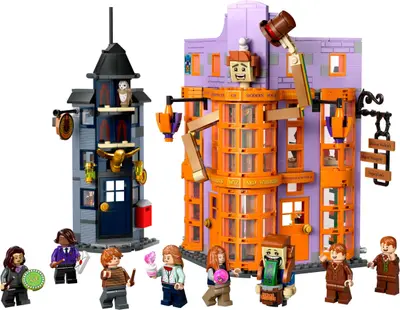 LEGO Harry Potter 76422 Diagon Alley: Weasleys' Wizard Wheezes set