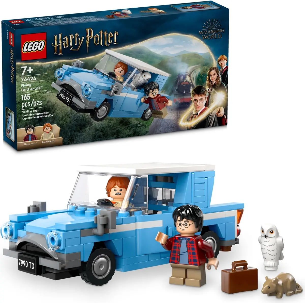 LEGO Harry Potter 76424 Flying Ford Anglia set, image 4