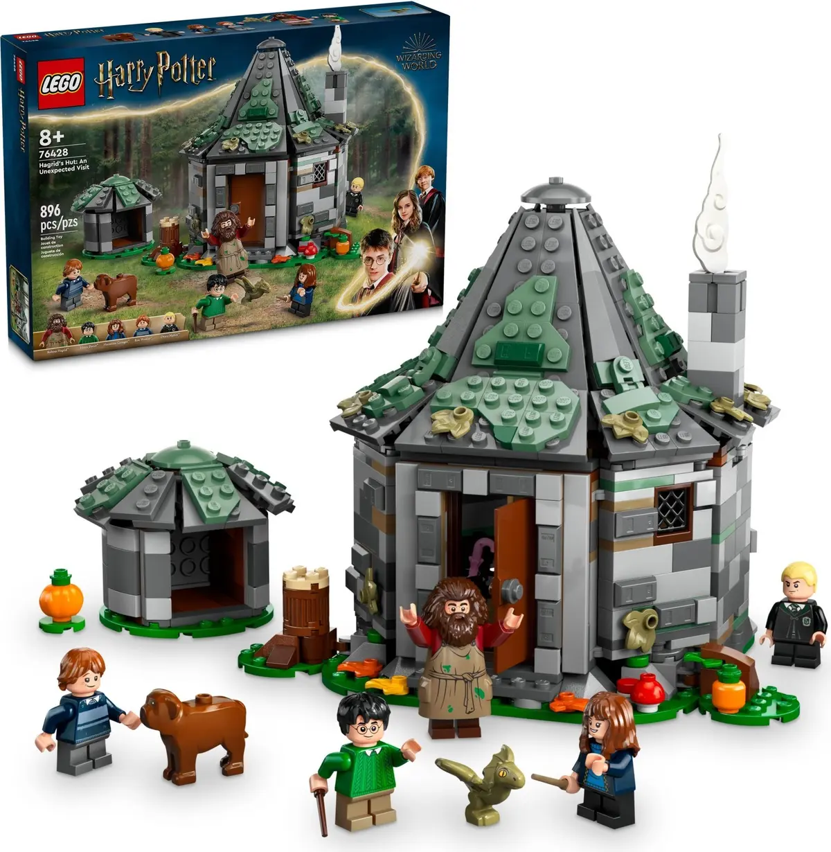 LEGO Harry Potter 76428 Hagrid's Hut: An Unexpected Visit set, image 13