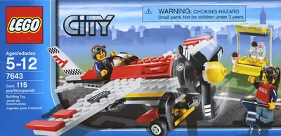 LEGO City 7643 Air-Show Plane set