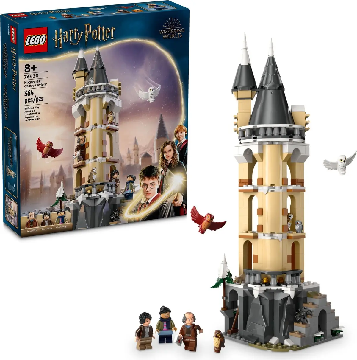 LEGO Harry Potter 76430 Hogwarts Castle Owlery set, image 12