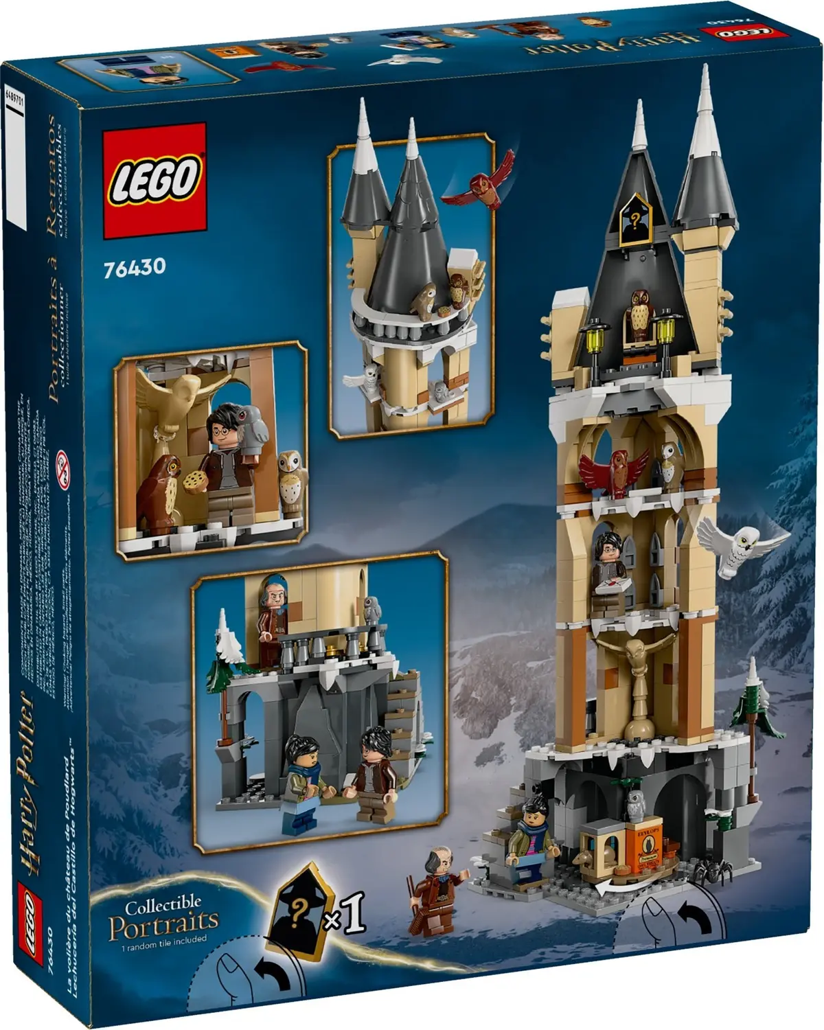 LEGO Harry Potter 76430 Hogwarts Castle Owlery set, image 11
