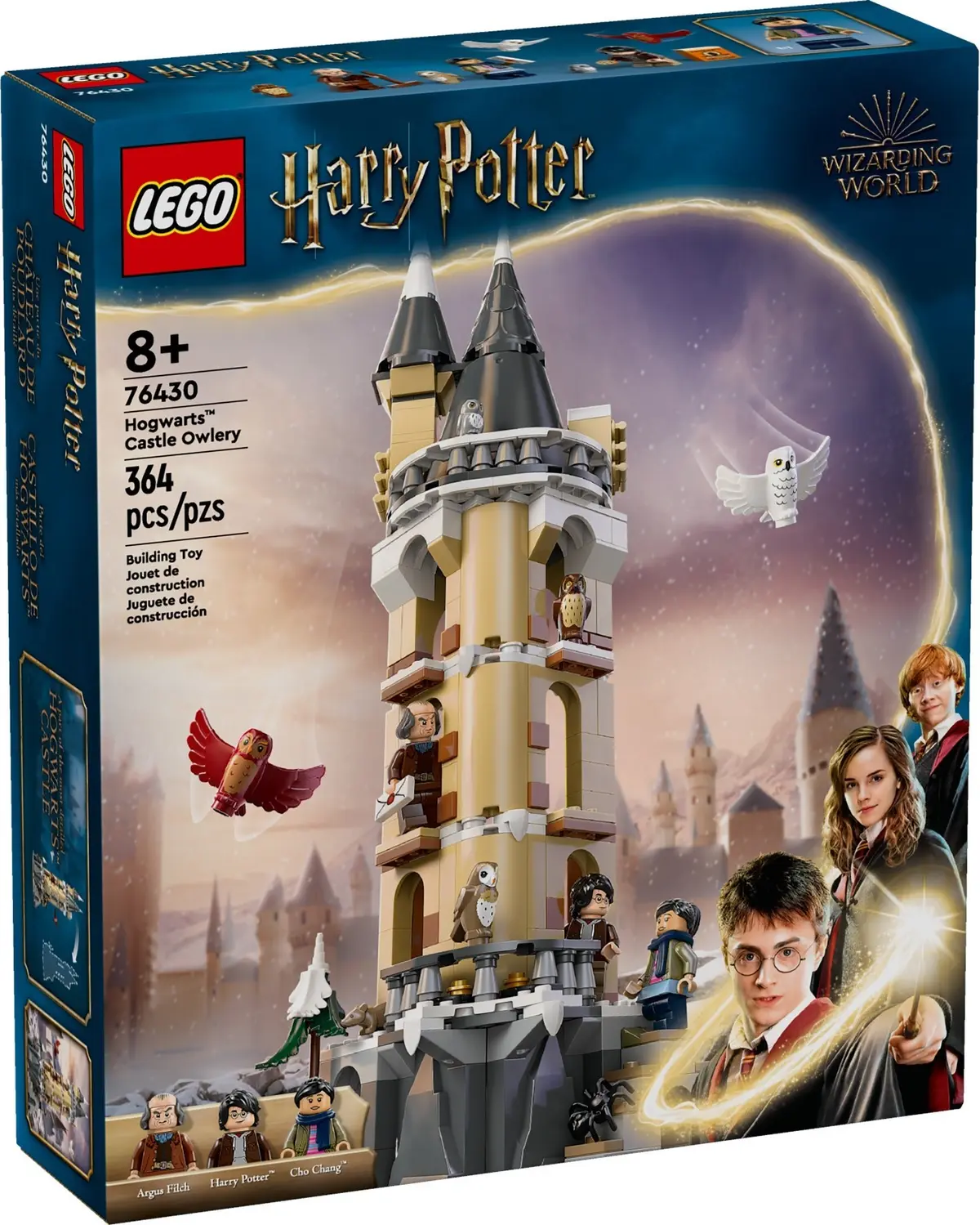 LEGO Harry Potter 76430 Hogwarts Castle Owlery set, image 10