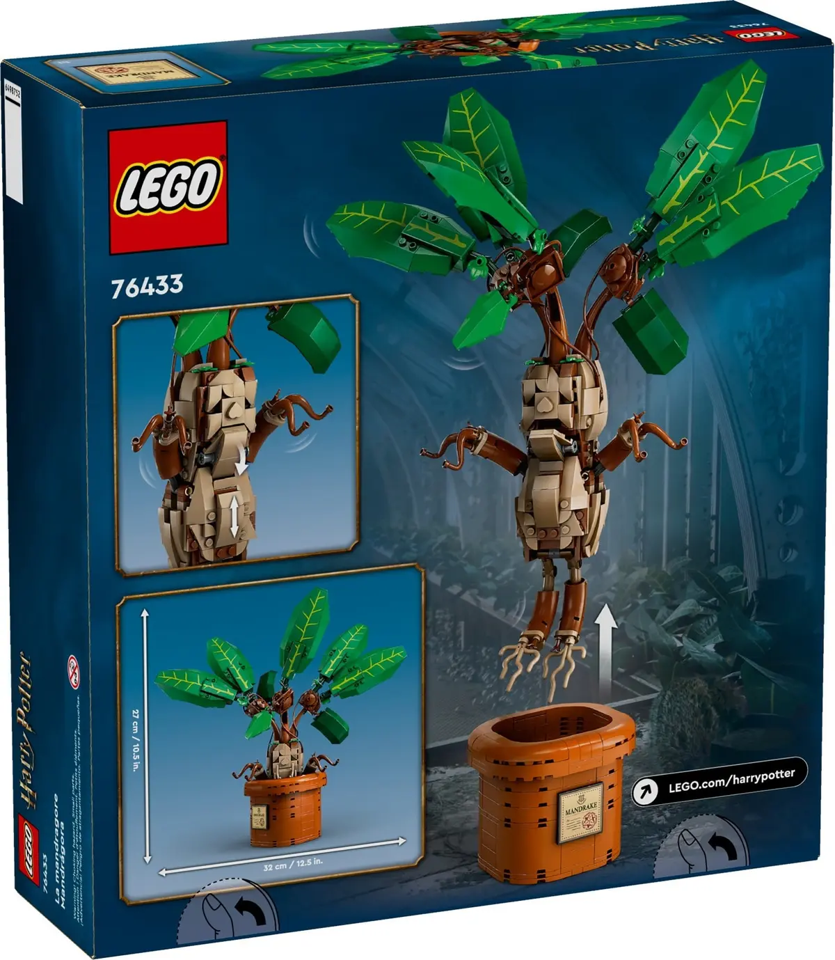 LEGO Harry Potter 76433 Mandrake set, image 5