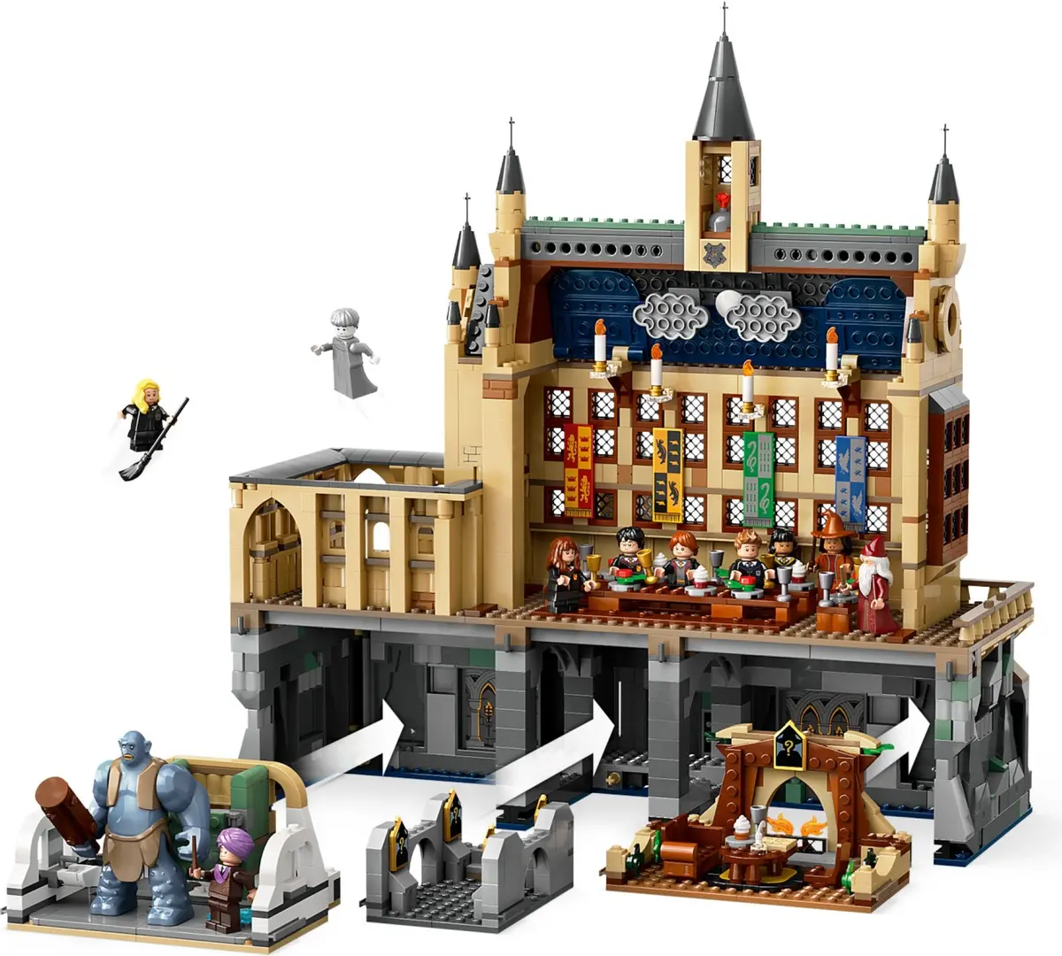 LEGO Harry Potter 76435 Hogwarts Castle: The Great Hall set, image 3