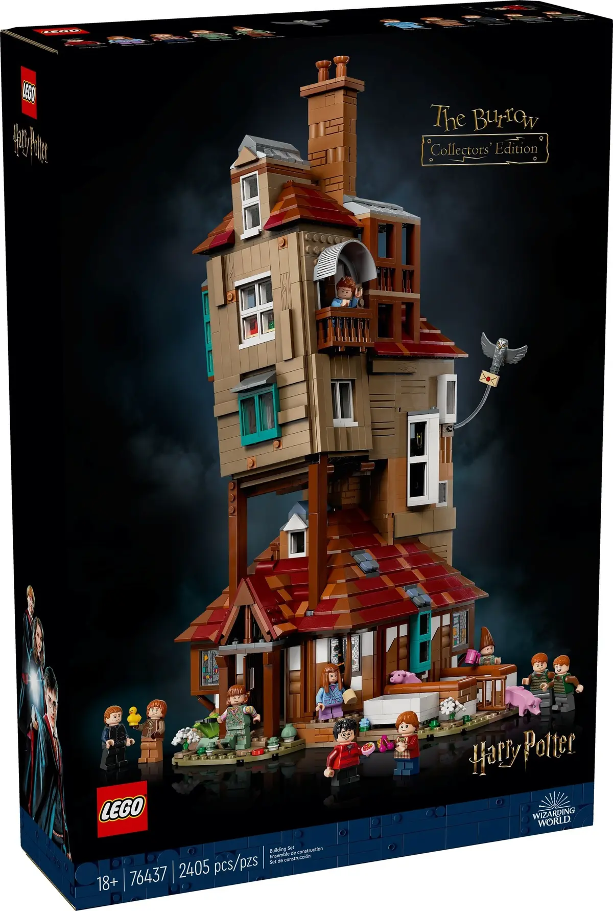 LEGO Harry Potter 76437 The Burrow - Collectors' Edition set, image 3