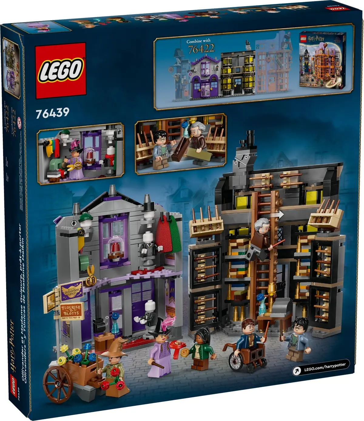 LEGO Harry Potter 76439 Ollivanders & Madam Malkin's Robes set, image 6