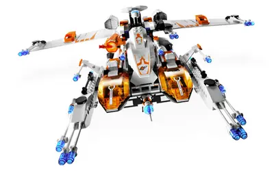 LEGO Space 7644 MX-81 Hypersonic Operations Aircraft set, image 5