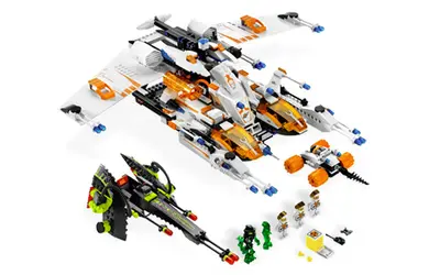 LEGO Space 7644 MX-81 Hypersonic Operations Aircraft set, image 2