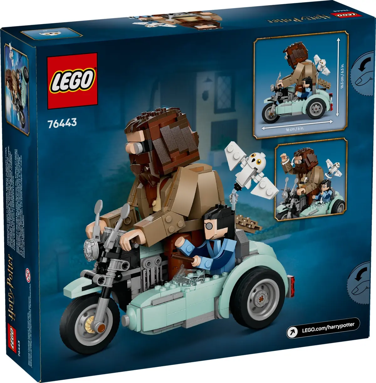 LEGO Harry Potter 76443 Hagrid & Harry's Motorcycle Ride set, image 2