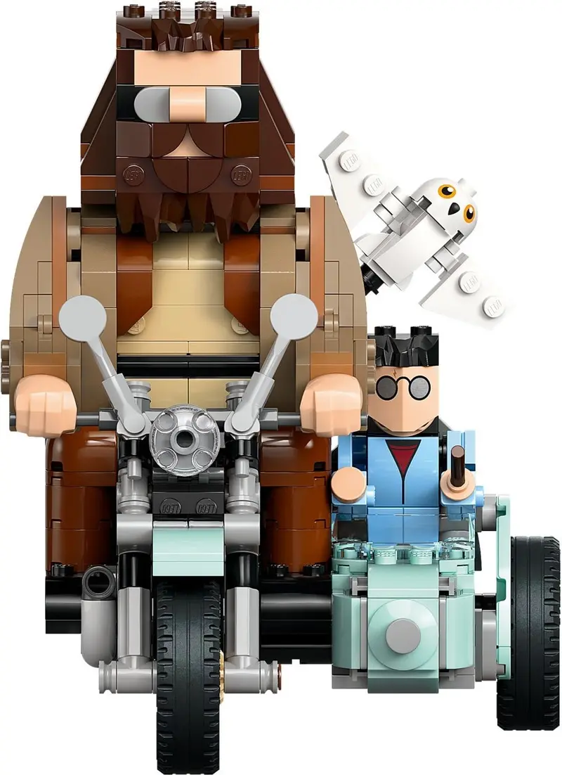 LEGO Harry Potter 76443 Hagrid & Harry's Motorcycle Ride set, image 8