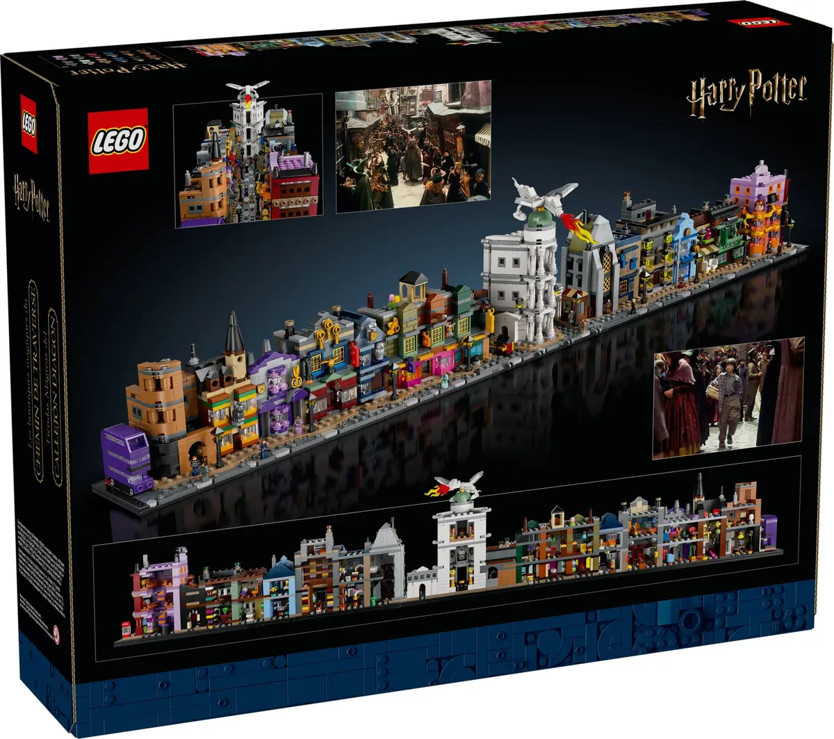 LEGO Harry Potter 76444 Diagon Alley Wizarding Shops set, image 2