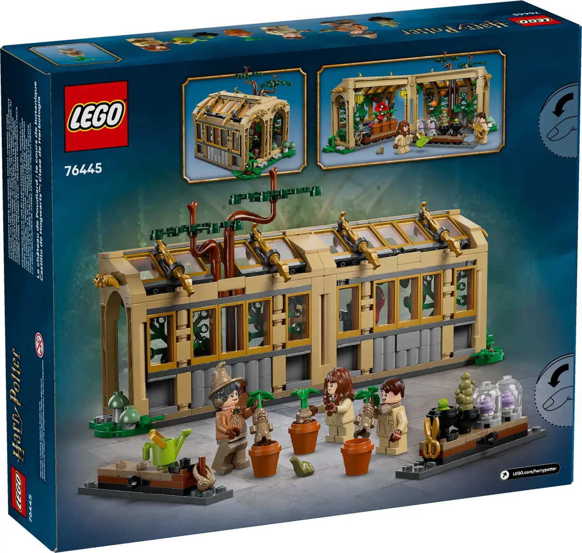 LEGO Harry Potter 76445 Hogwarts Castle: Herbology Class set, image 2
