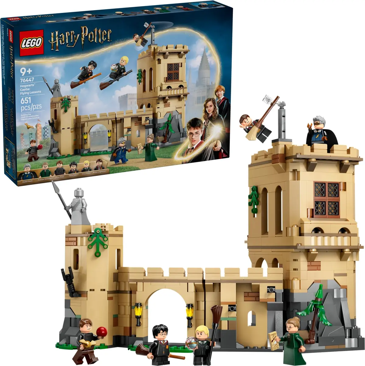LEGO Harry Potter 76447 Hogwarts Castle: Flying Lessons set, image 3