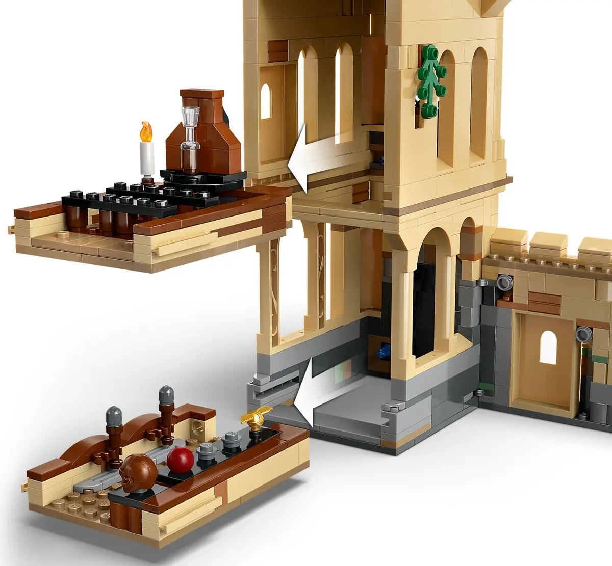 LEGO Harry Potter 76447 Hogwarts Castle: Flying Lessons set, image 9