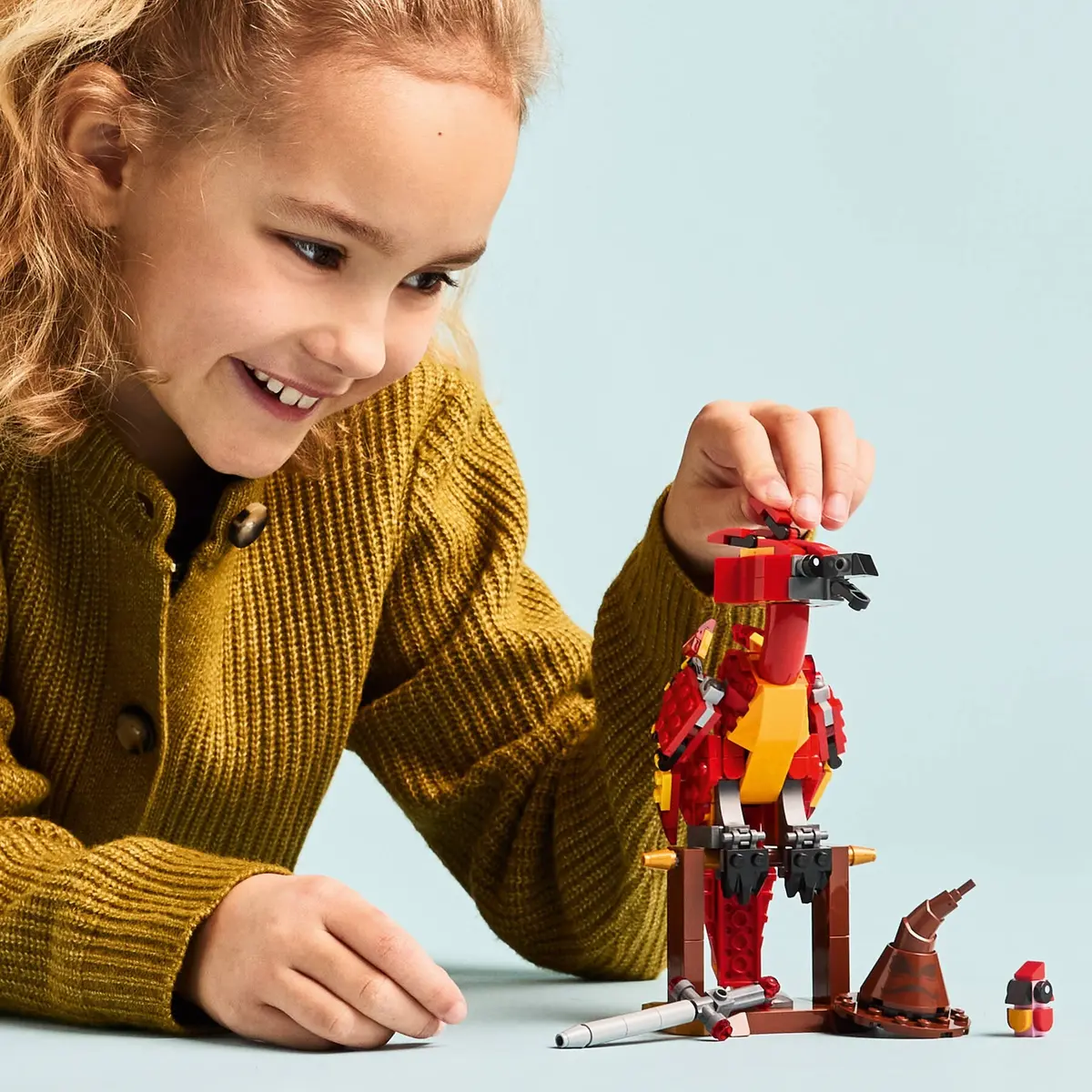 LEGO Harry Potter 76448 Fawkes: Dumbledore's Phoenix set, image 5