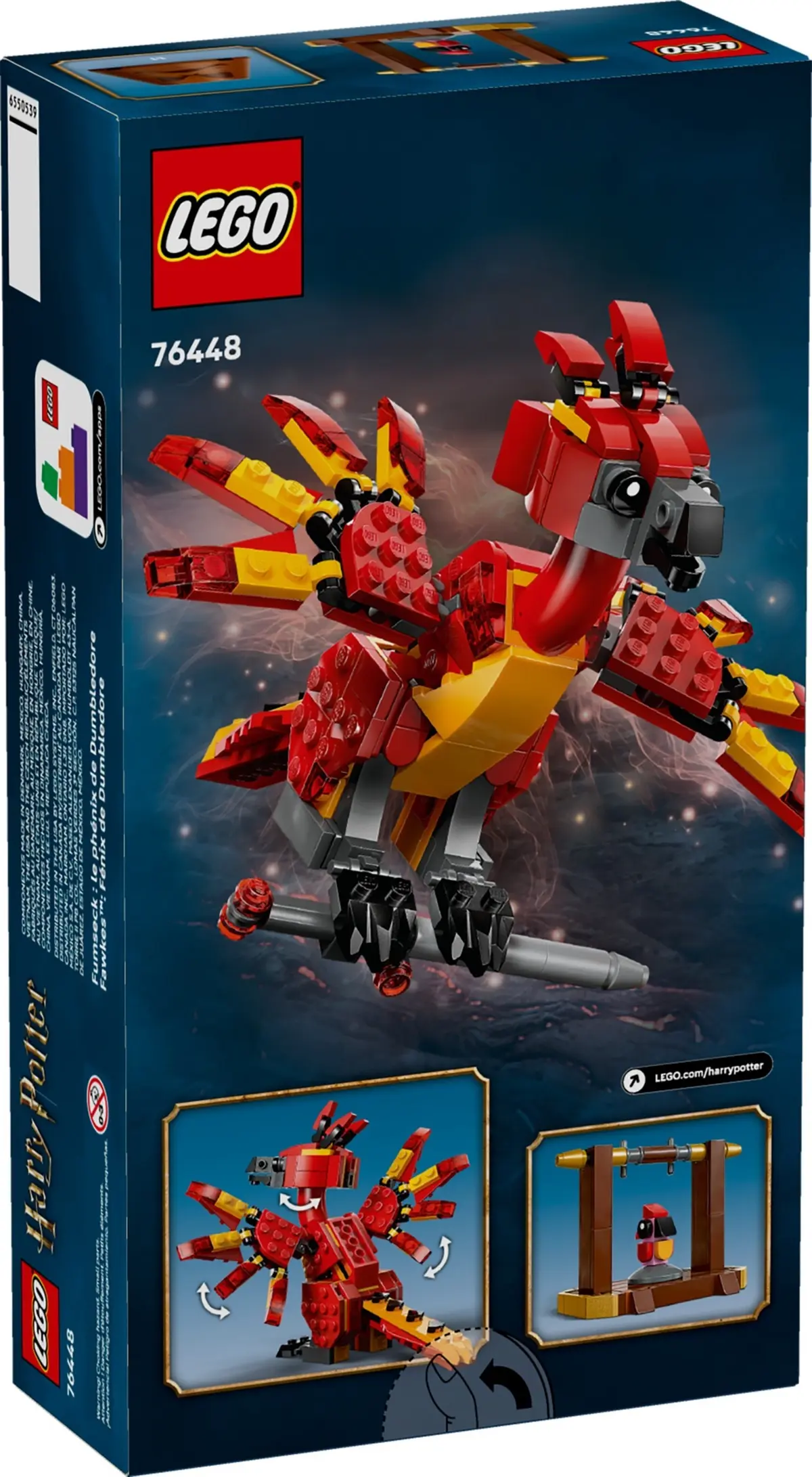 LEGO Harry Potter 76448 Fawkes: Dumbledore's Phoenix set, image 2