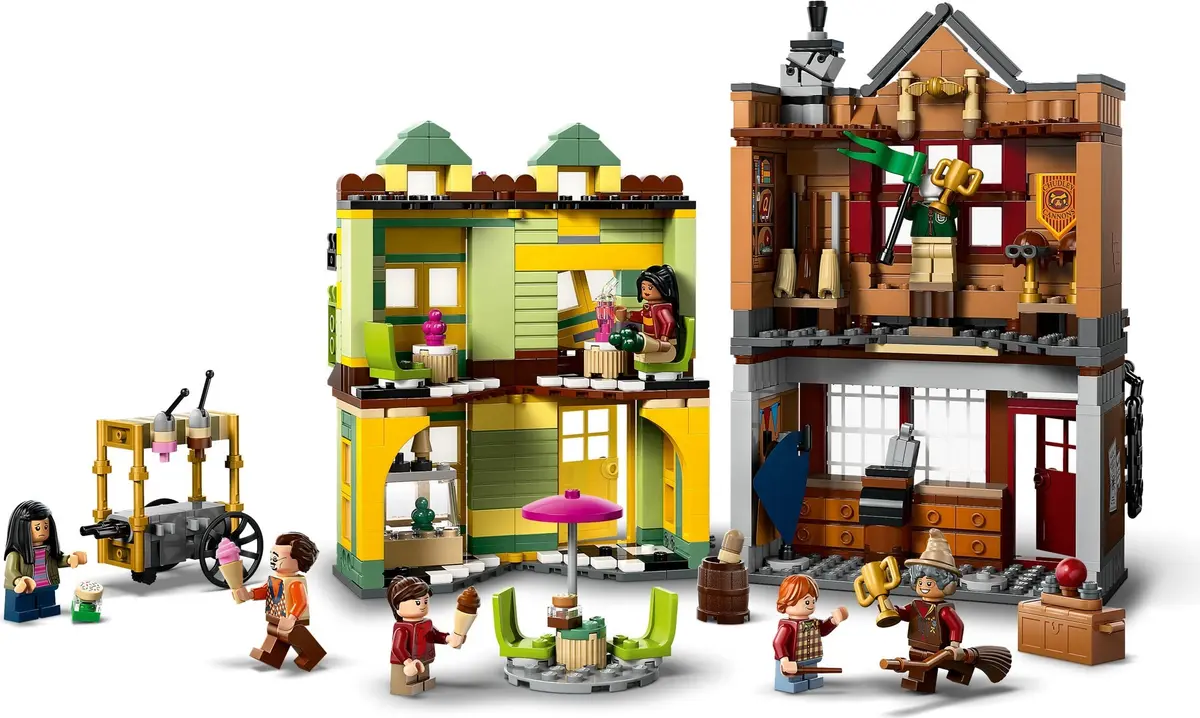 LEGO Harry Potter 76452 Quality Quidditch Supplies & Ice Cream Parlour set, image 9