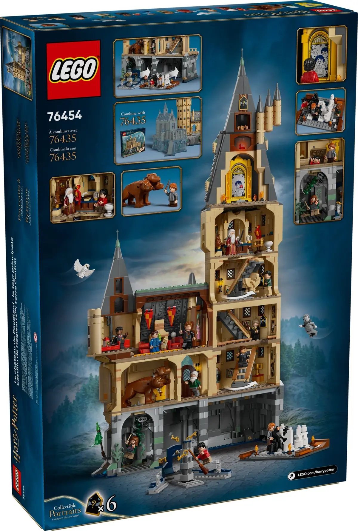 LEGO Harry Potter 76454 Hogwarts Castle: The Main Tower set, image 3