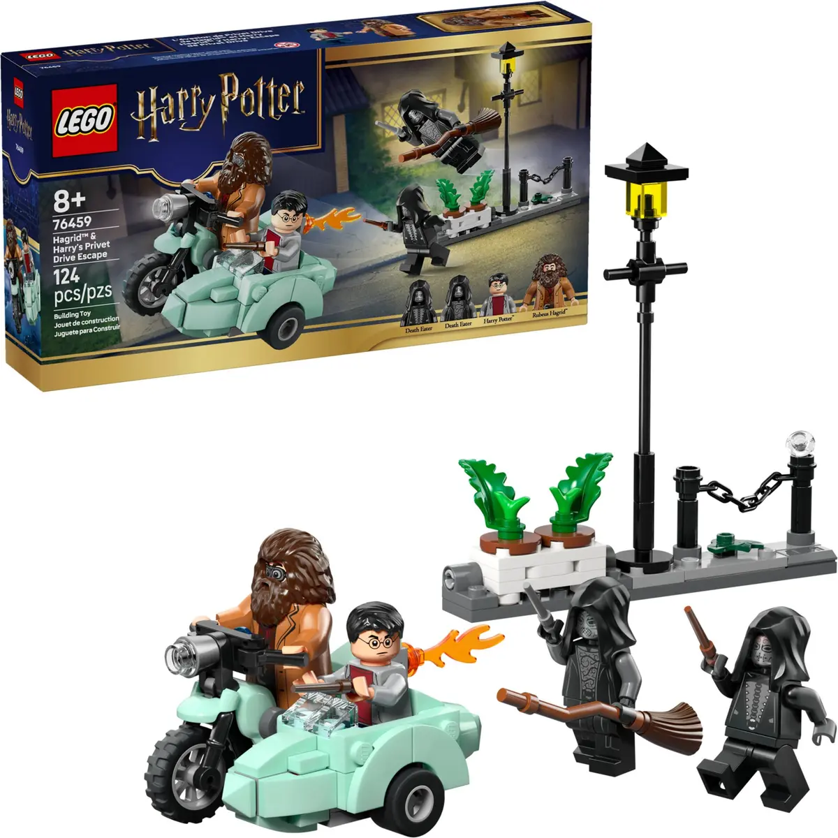LEGO Harry Potter 76459 Hagrid & Harry's Privet Drive Escape set, image 3