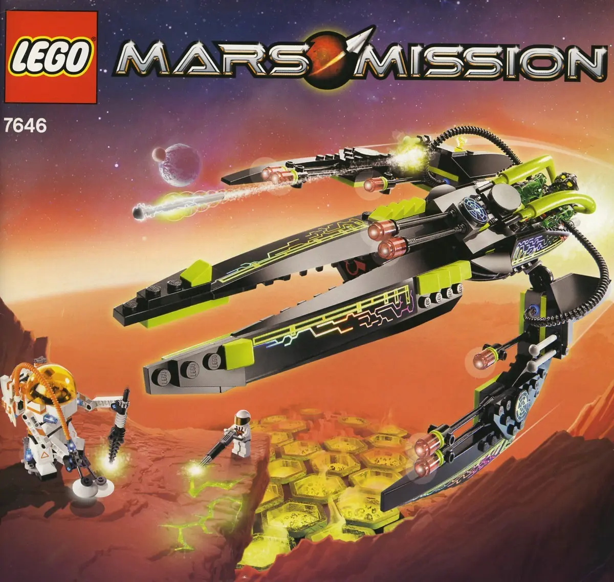 LEGO Space 7646 ETX Alien Infiltrator set