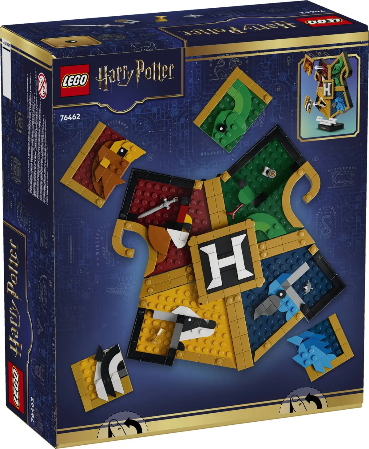 LEGO Harry Potter 76462 Hogwarts House Crest set, image 3