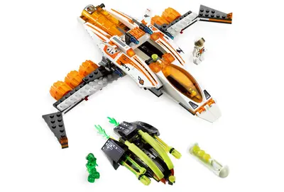 LEGO Space 7647 MX-41 Switch Fighter set, image 2