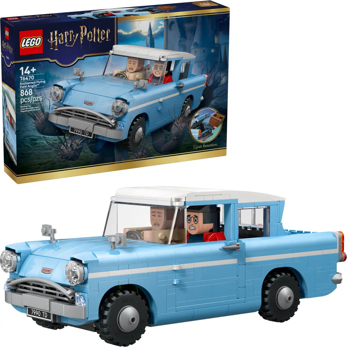 LEGO Harry Potter 76470 Enchanted Flying Ford Anglia set, image 3