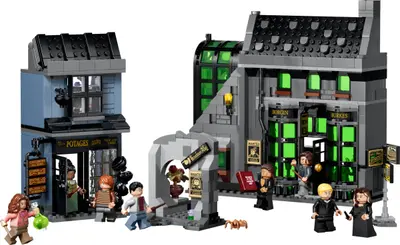 LEGO Harry Potter 76471 Knockturn Alley Wizarding Shops set