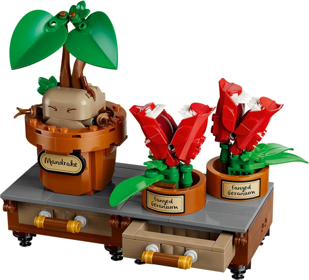 LEGO Harry Potter 76474 Hogwarts Herbology Plants set, image 10