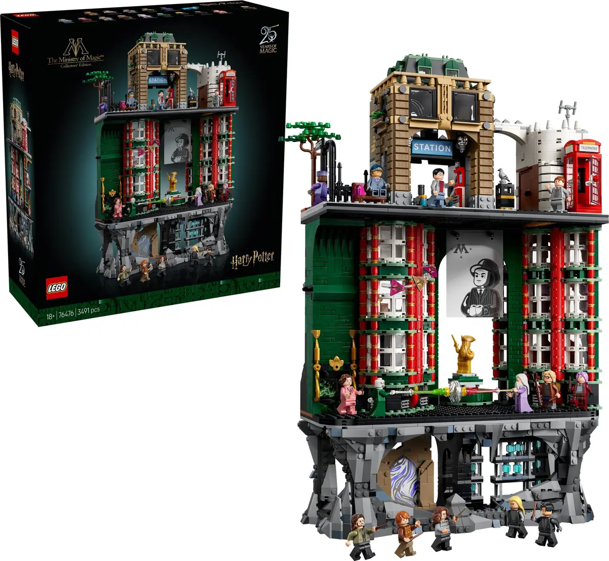 LEGO Harry Potter 76476 The Ministry of Magic - Collectors' Edition set, image 4
