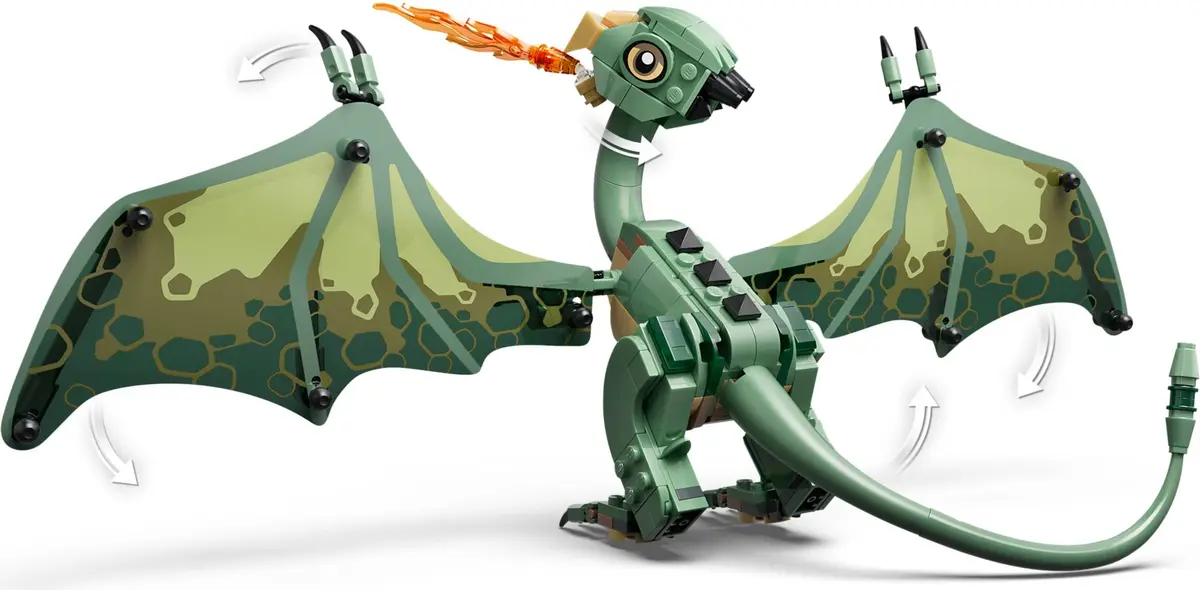 LEGO Harry Potter 76477 Norbert: Hagrid's Baby Dragon set, image 10