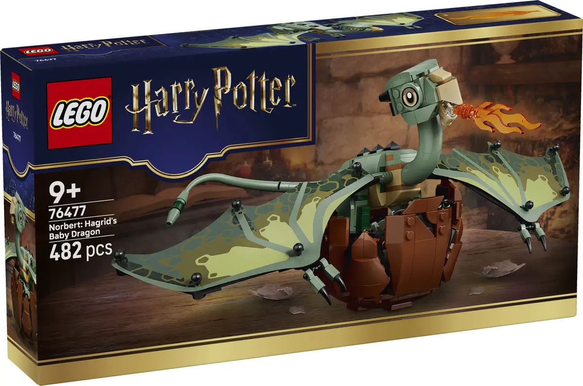 LEGO Harry Potter 76477 Norbert: Hagrid's Baby Dragon set, image 2