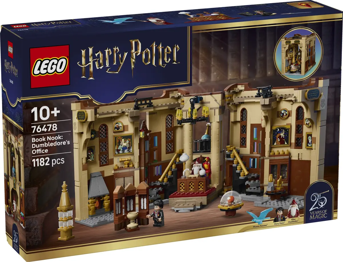 LEGO Harry Potter 76478 Book Nook: Dumbledore's Office set, image 2