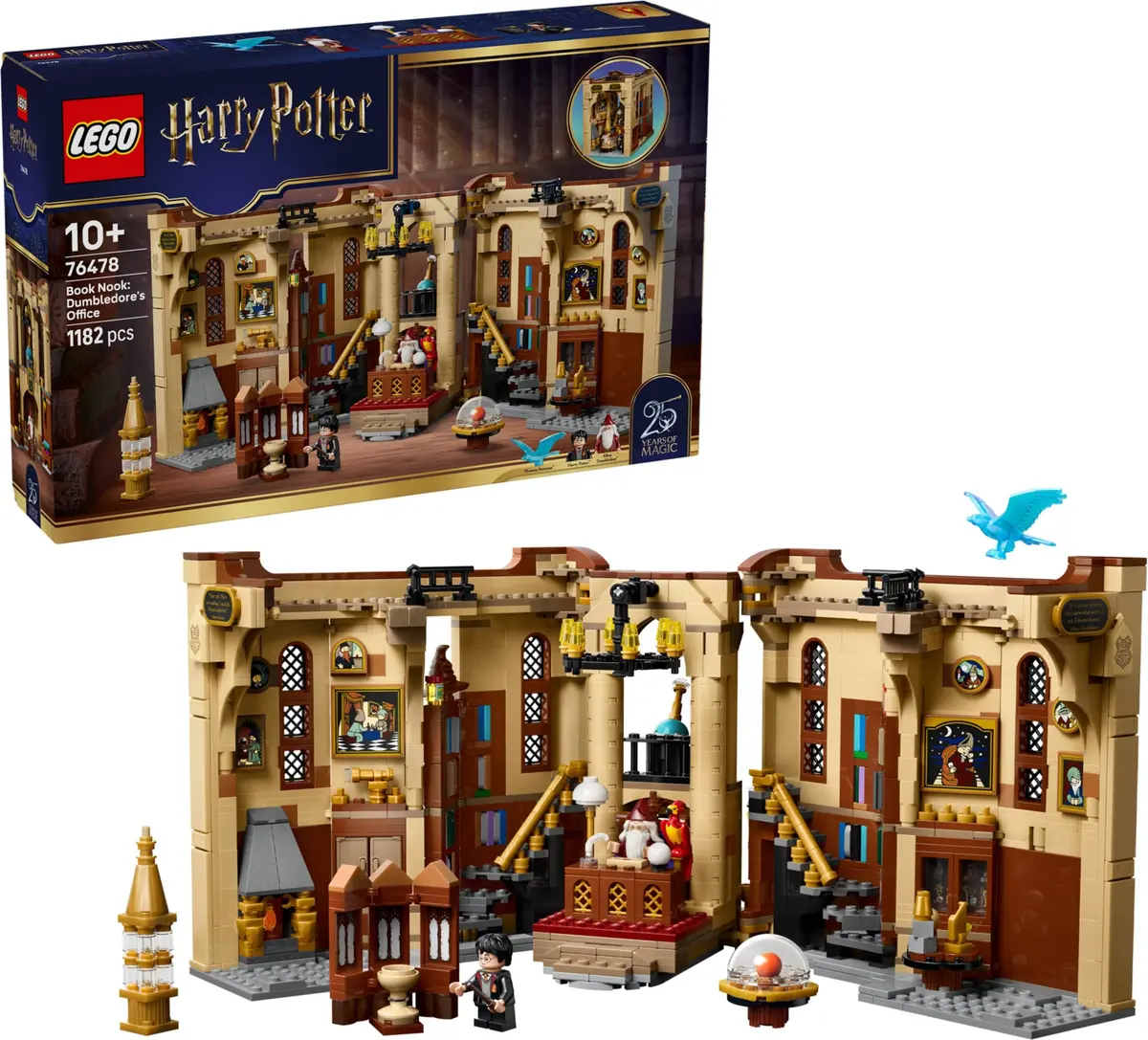 LEGO Harry Potter 76478 Book Nook: Dumbledore's Office set, image 4