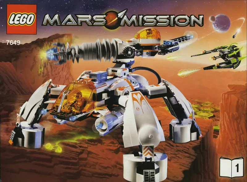 LEGO Space 7649 MT-201 Ultra-Drill Walker set